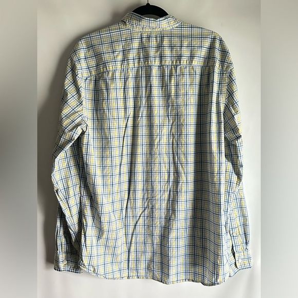 Hawker Rye Long Sleeve Button Down Shirt slim XL plaid - Picture 3 of 5